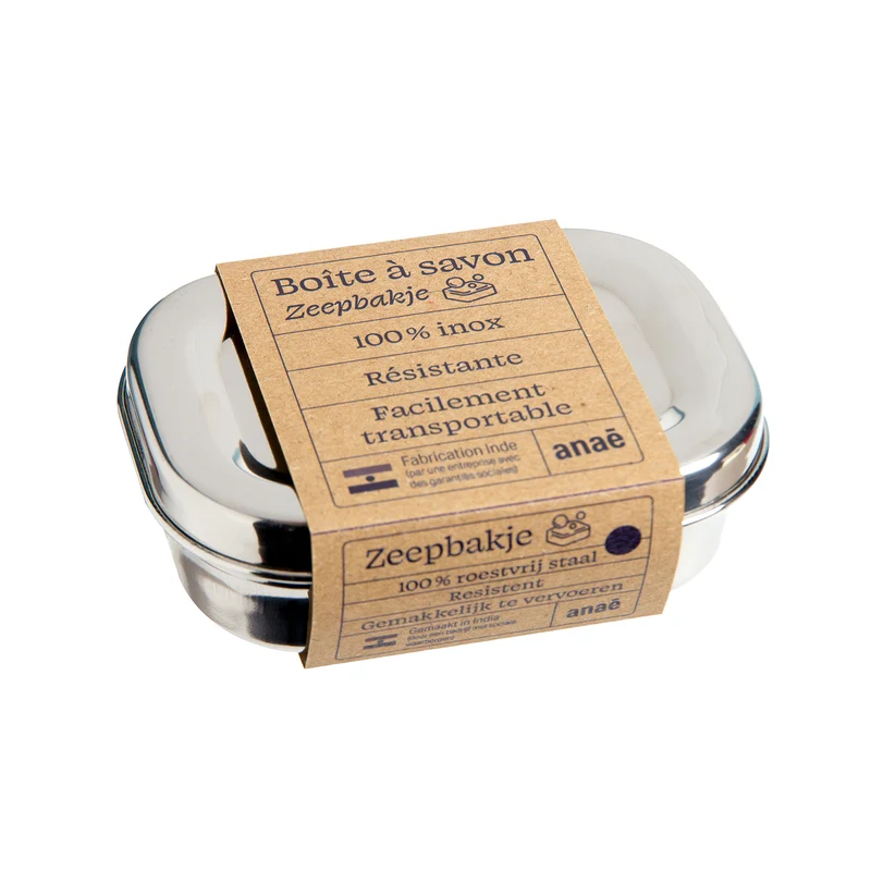 Boîte à savon en inox - Droguerie écologique