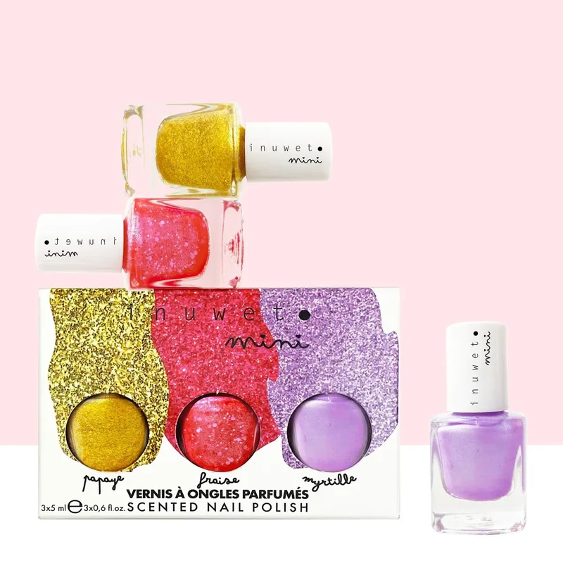 Coffret 3 vernis à l'eau - Inuwet